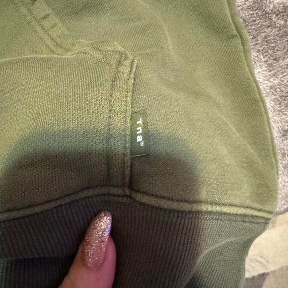 Fern Green Aritzia TNA cozy AF hoodie! - Picture 2 of 3